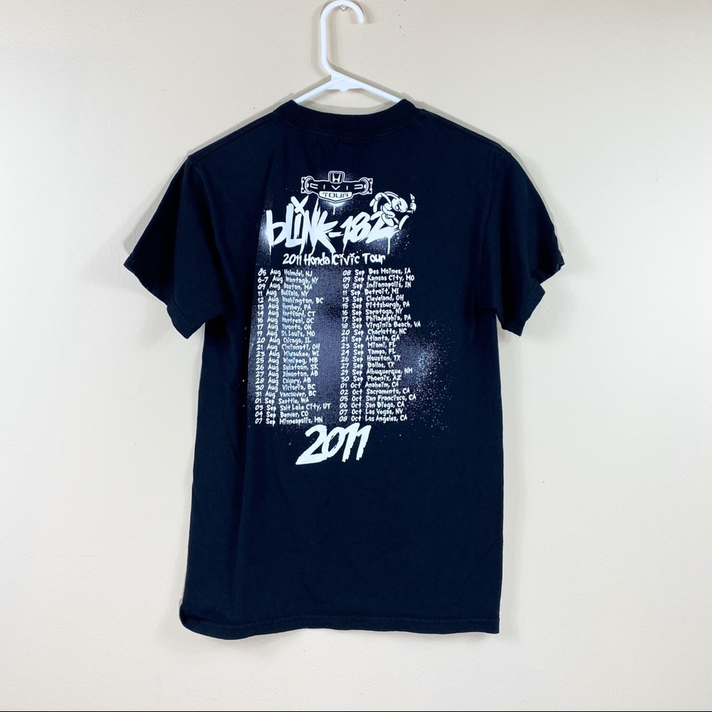 BLINK-182 2011 Honda Civic Tour Band Tee Y2K - Picture 2 of 4